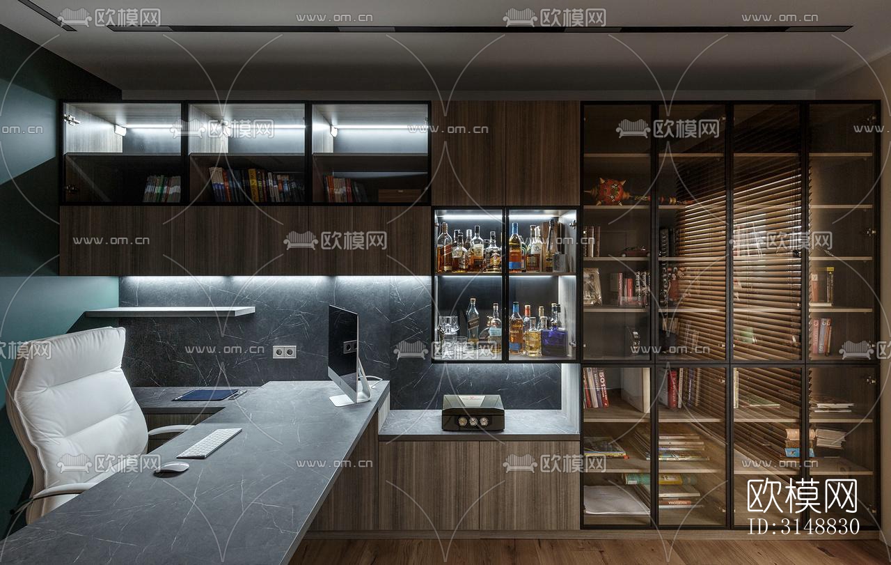 北欧平层效果图下载（渲染图20）