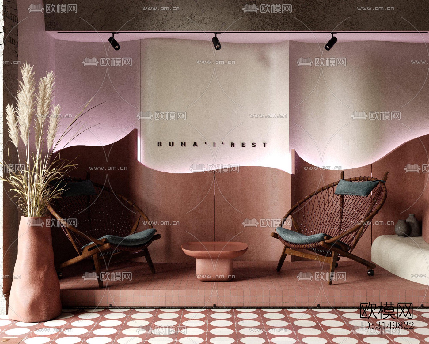 法式咖啡奶茶效果图下载（渲染图6）