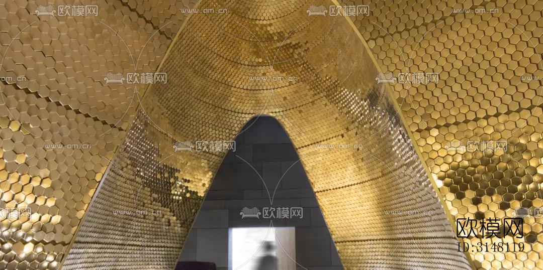 现代酒店民宿效果图下载（渲染图1）