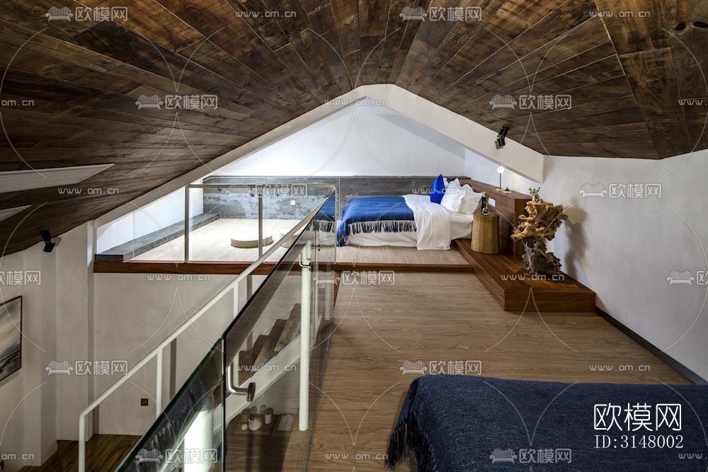 北欧酒店民宿效果图下载（渲染图5）