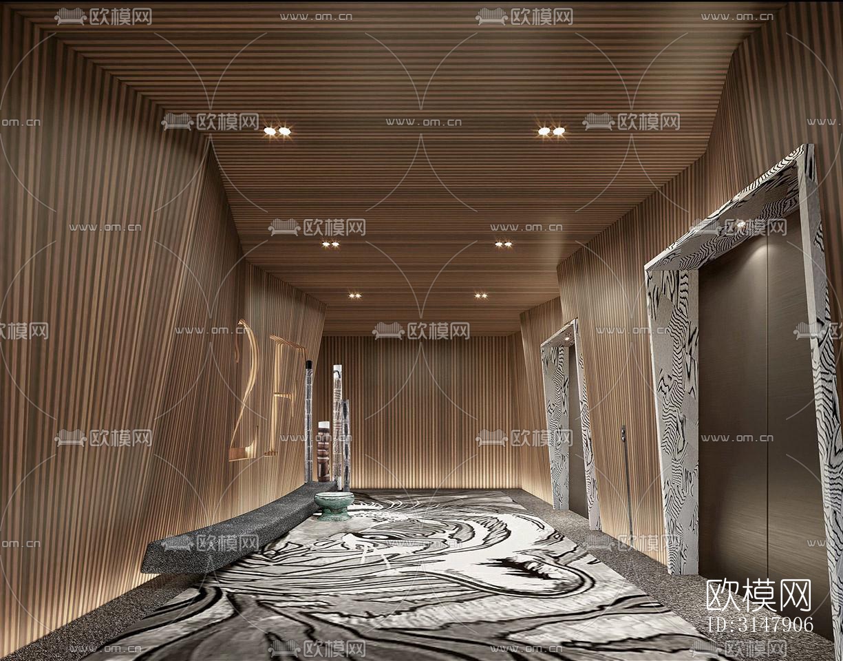 东南亚酒店民宿效果图下载（渲染图5）