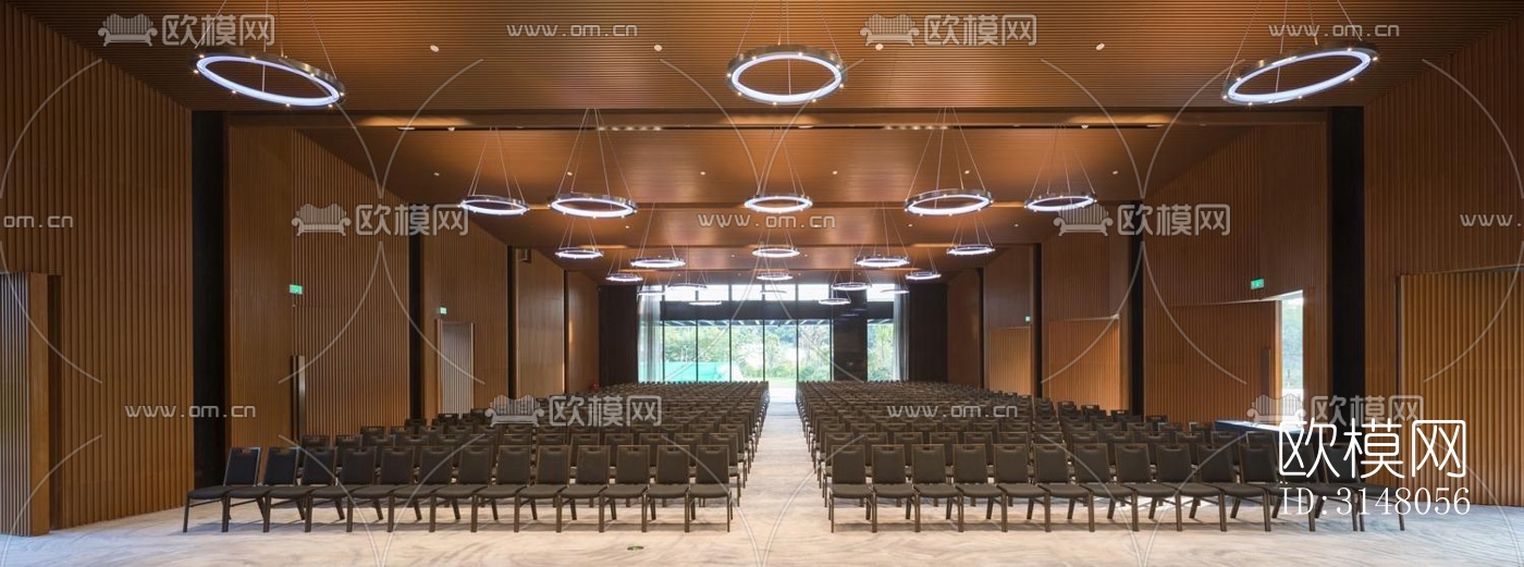 现代酒店民宿效果图下载（渲染图10）