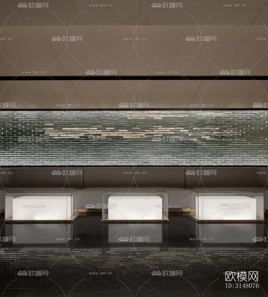 现代酒店民宿效果图下载（渲染图13）