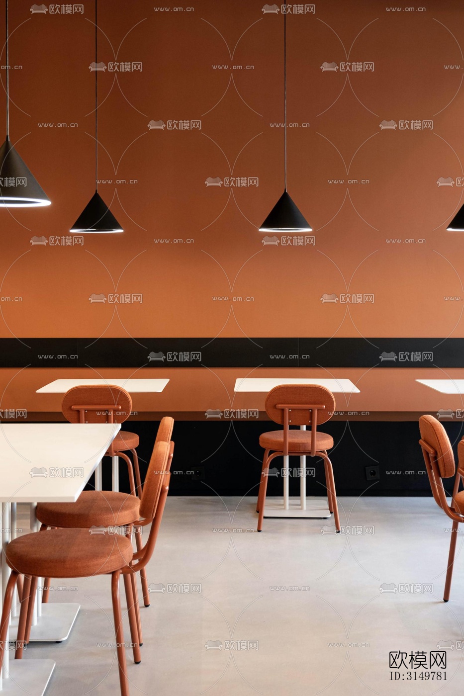 后现代咖啡奶茶效果图下载（渲染图13）