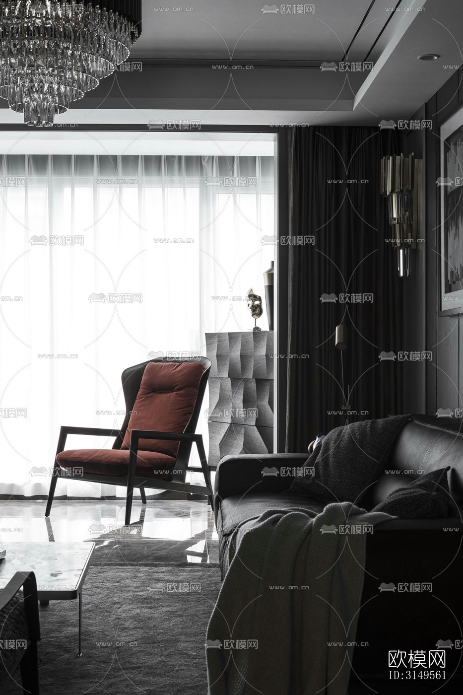 高级灰平层效果图下载（渲染图1）