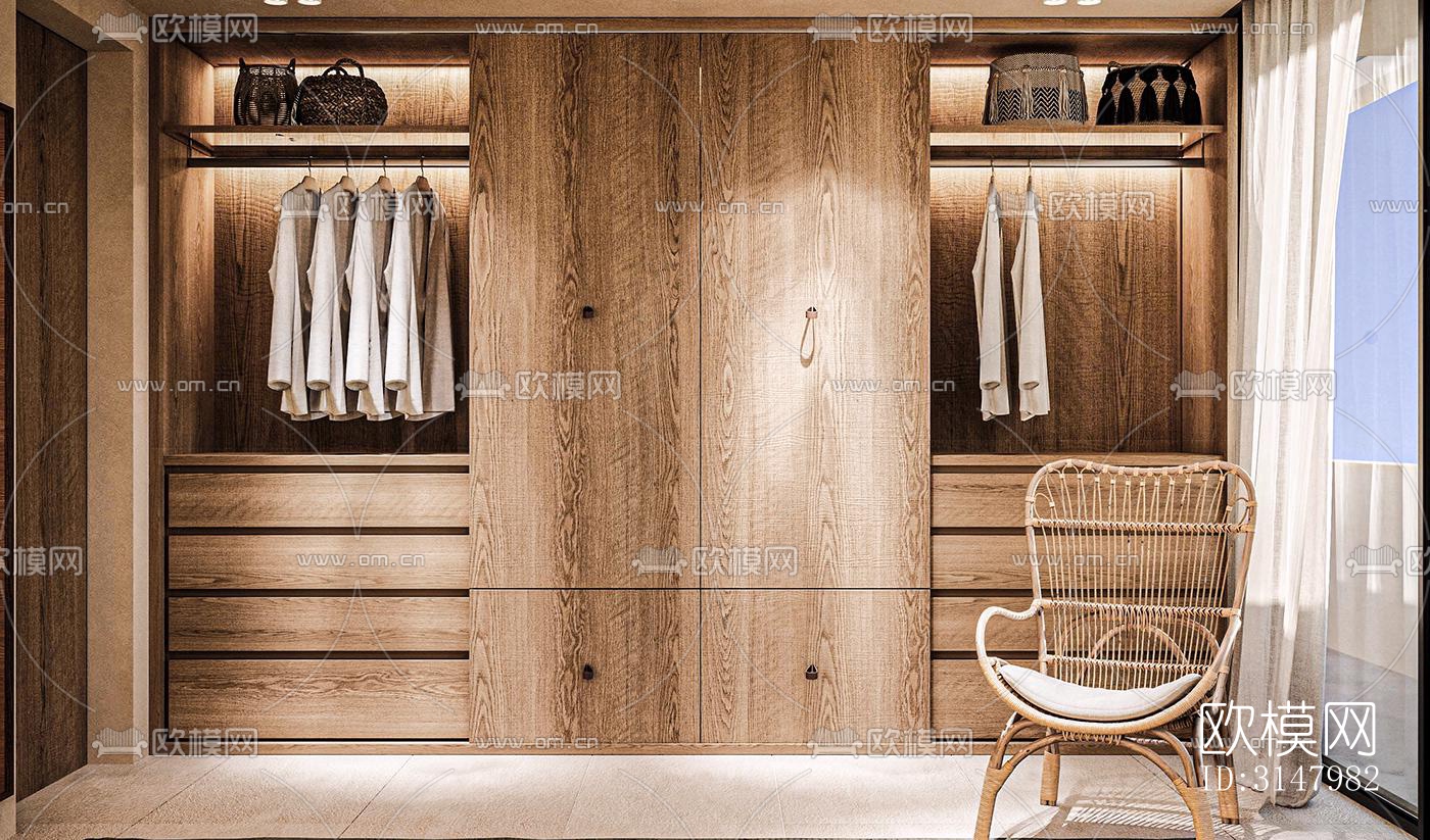 侘寂酒店民宿效果图下载（渲染图11）