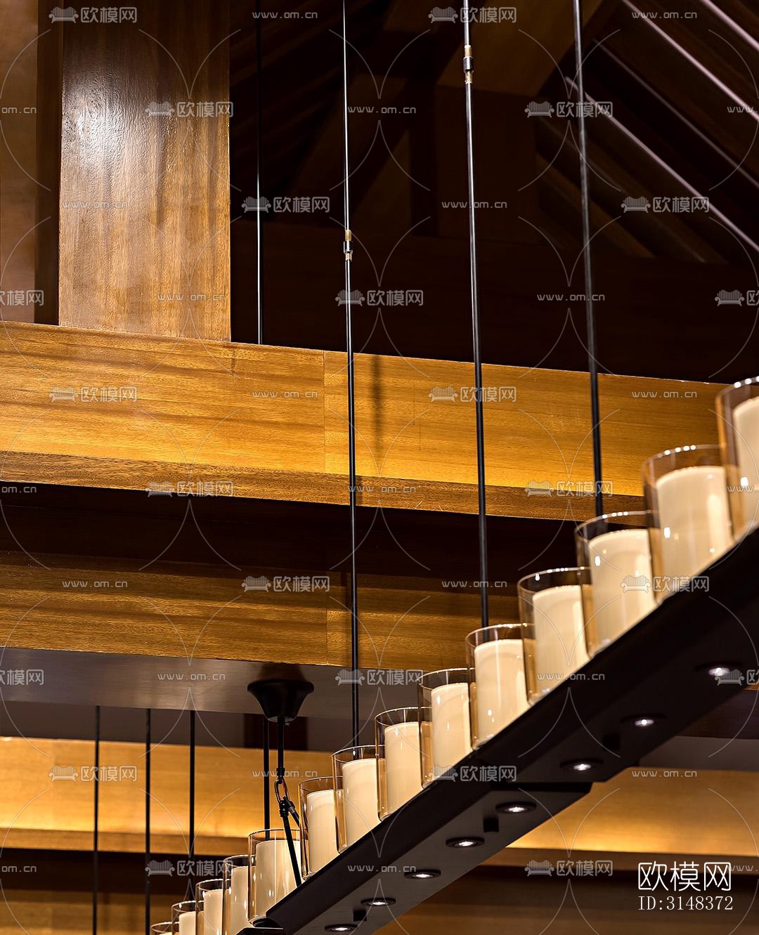 中式养生会所效果图下载（渲染图3）