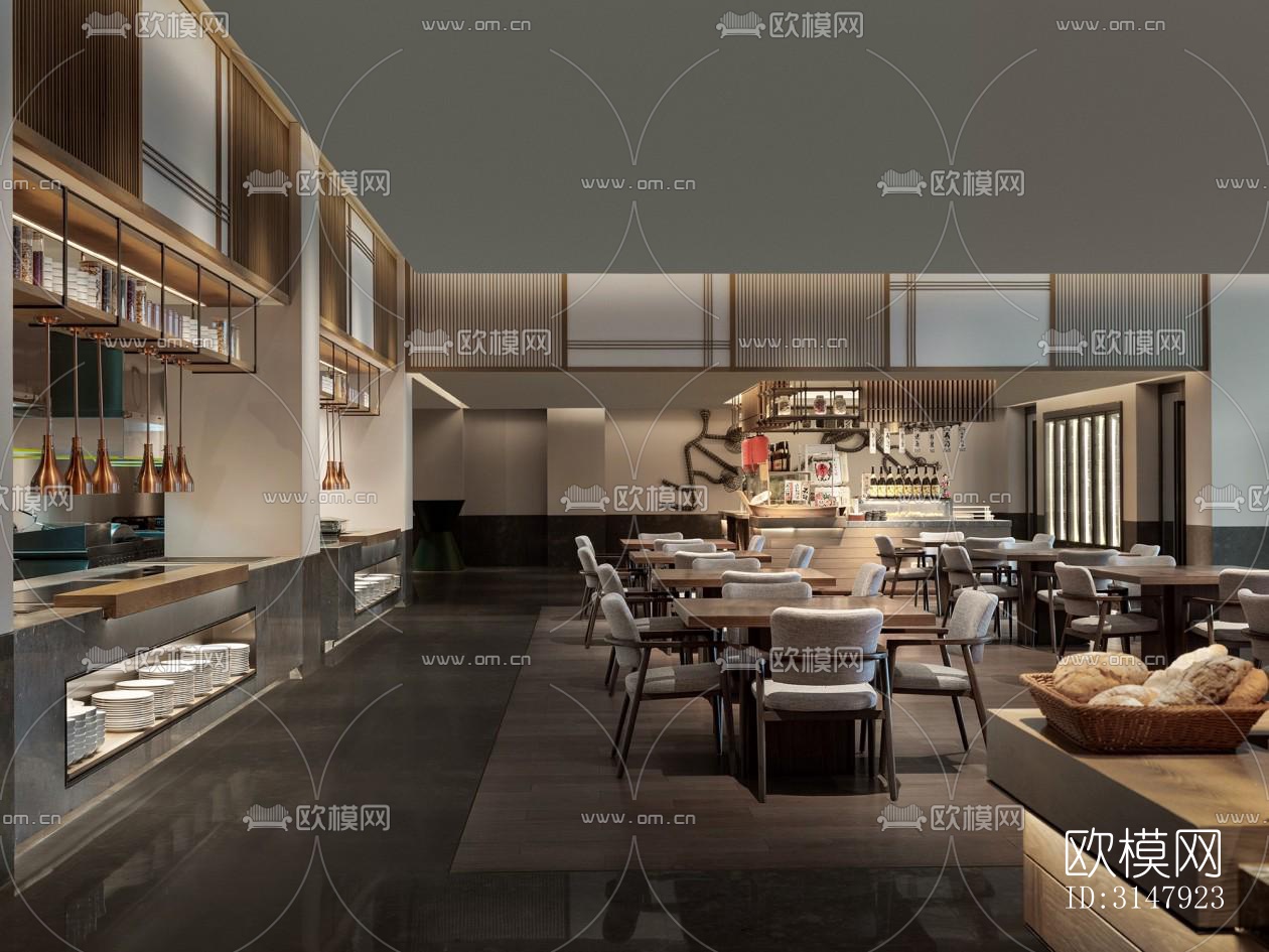 侘寂酒店民宿效果图下载（渲染图4）