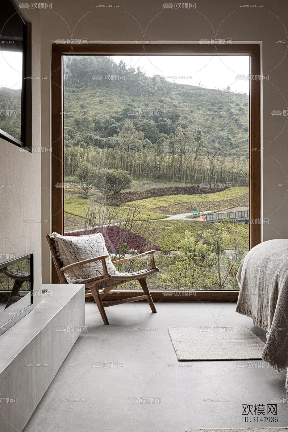 侘寂酒店民宿效果图下载（渲染图11）