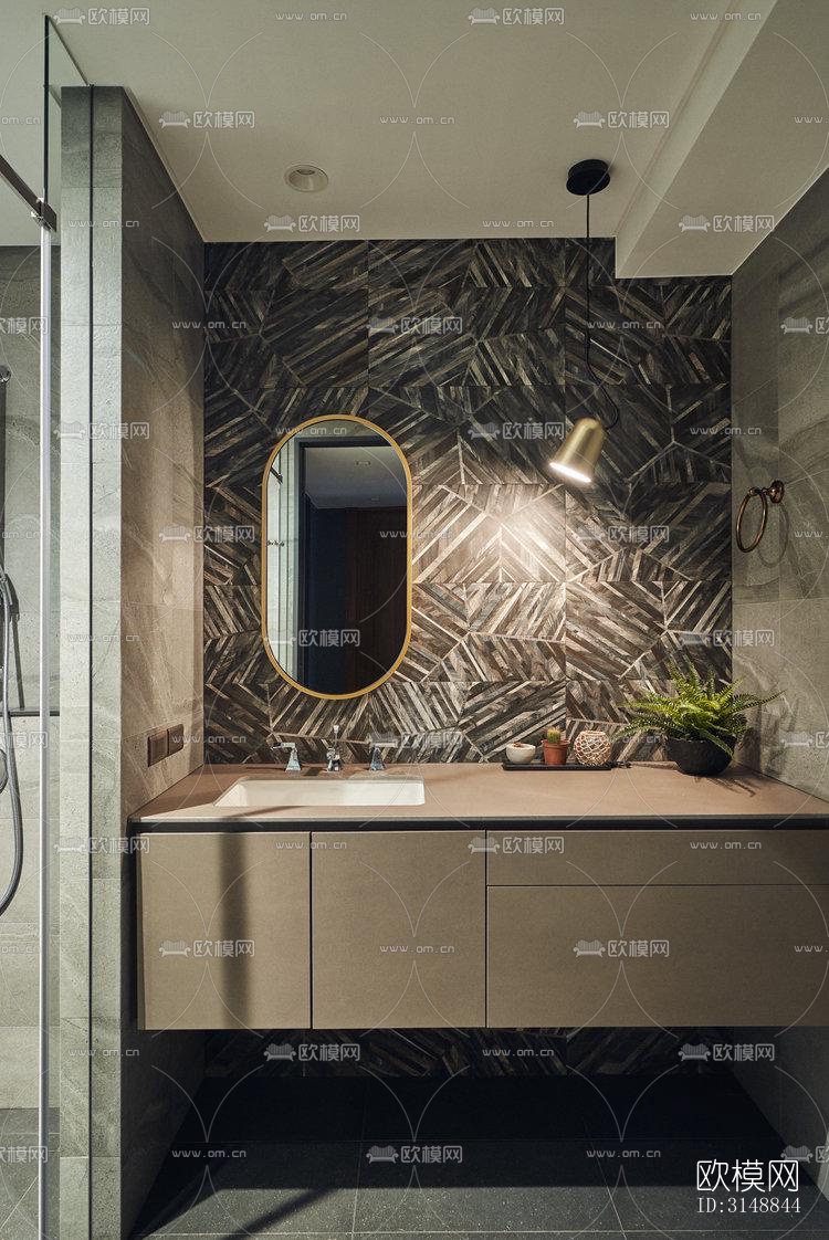 北欧平层效果图下载（渲染图19）