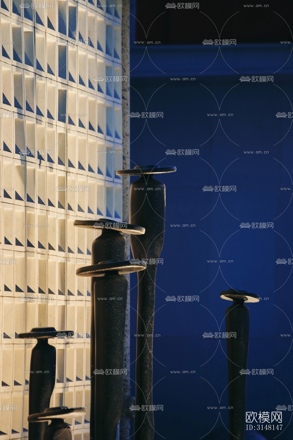 现代酒店民宿效果图下载（渲染图18）