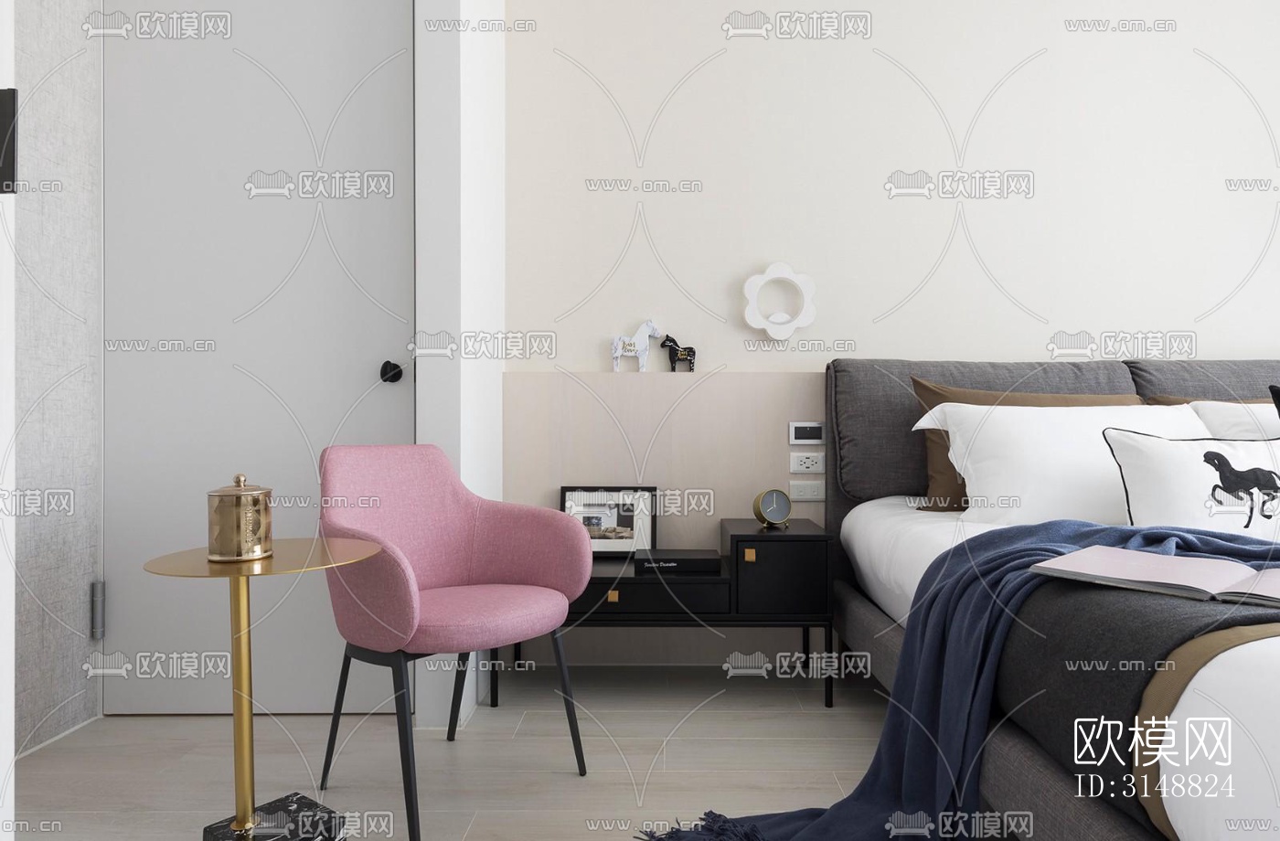 北欧平层效果图下载（渲染图14）