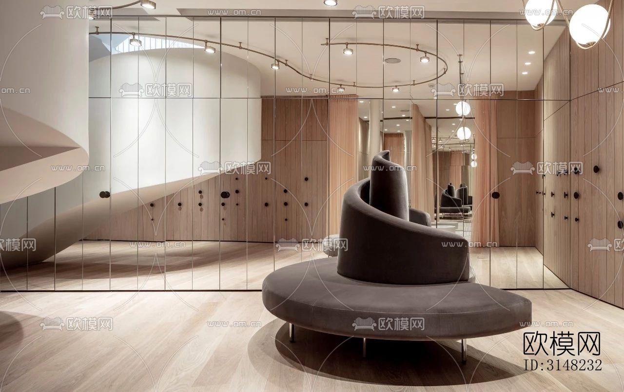 原木风零售店铺效果图下载（渲染图8）