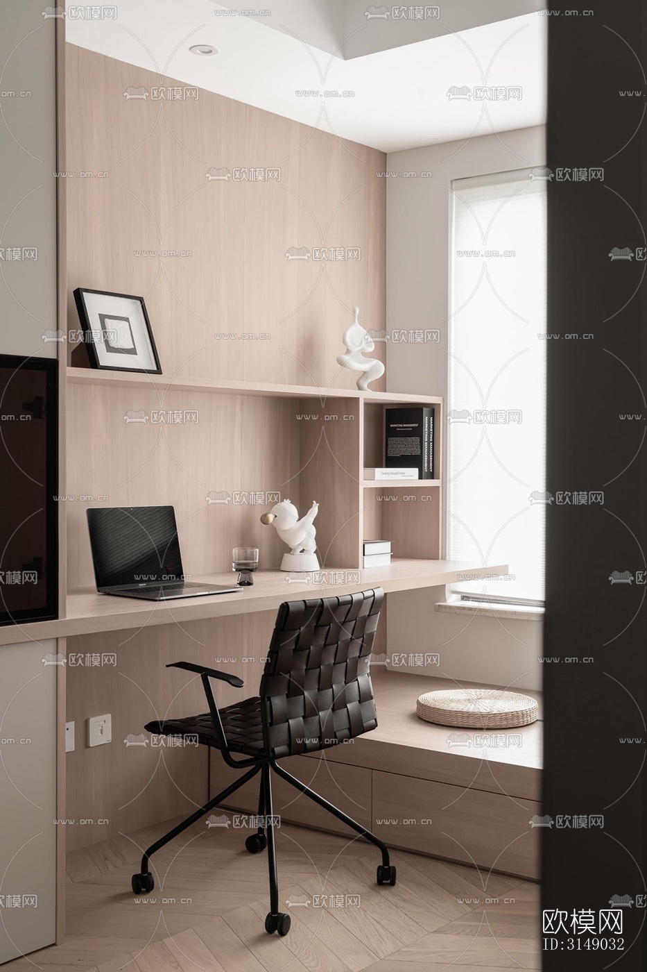 日式平层效果图下载（渲染图20）