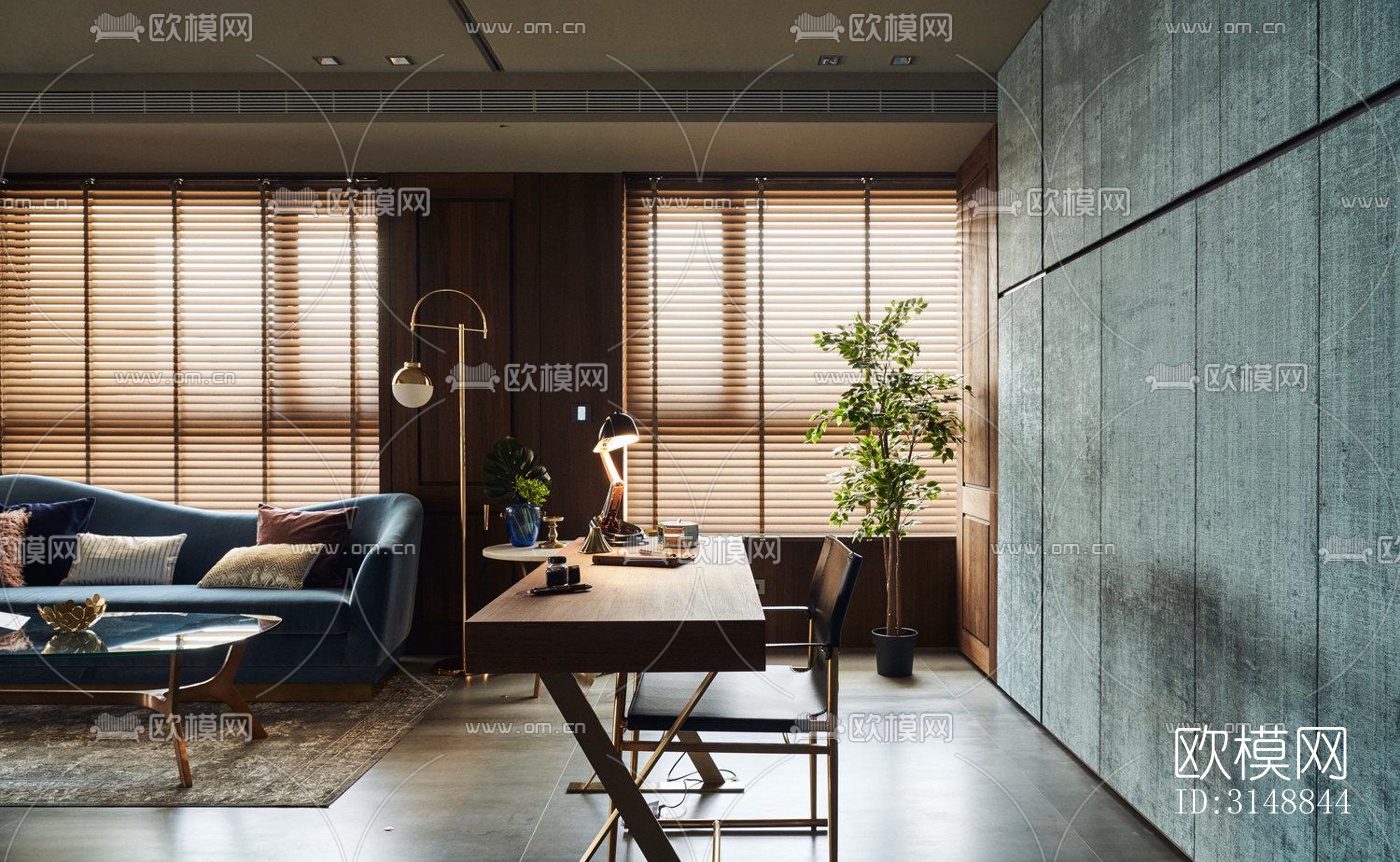 北欧平层效果图下载（渲染图5）