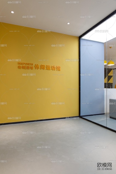 北欧健身房效果图下载(渲染图3)