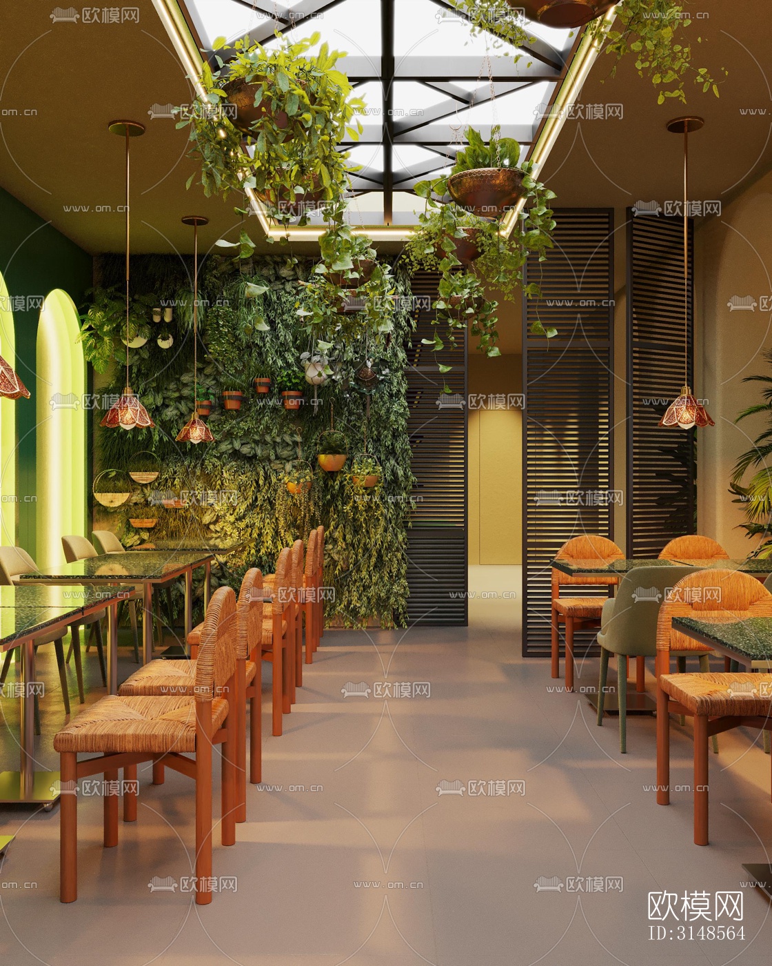 北欧酒吧效果图下载（渲染图3）