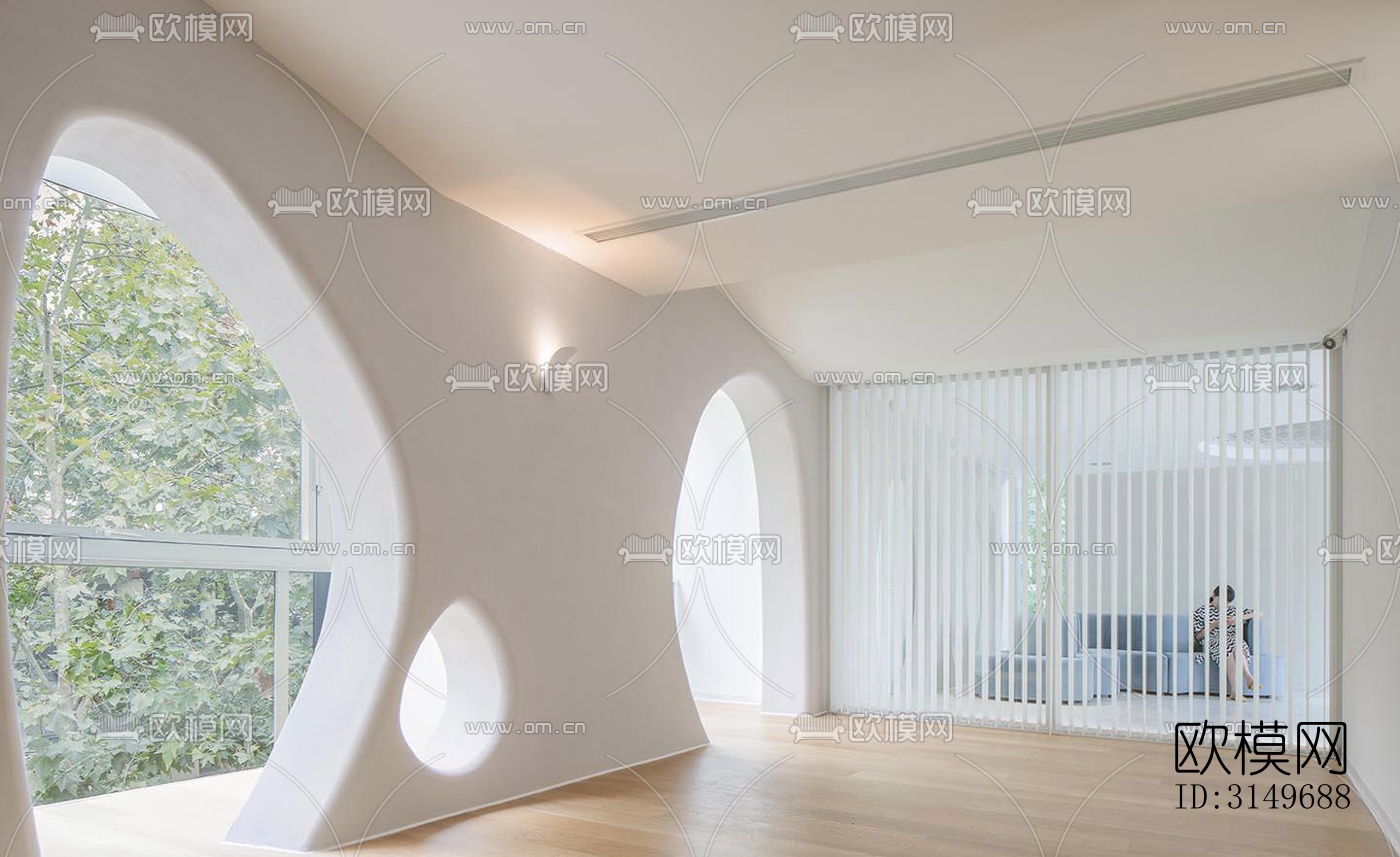 现代健身房效果图下载（渲染图12）