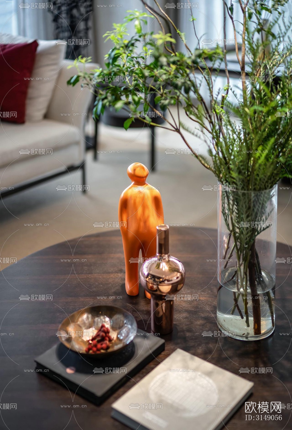 欧式平层效果图下载（渲染图9）