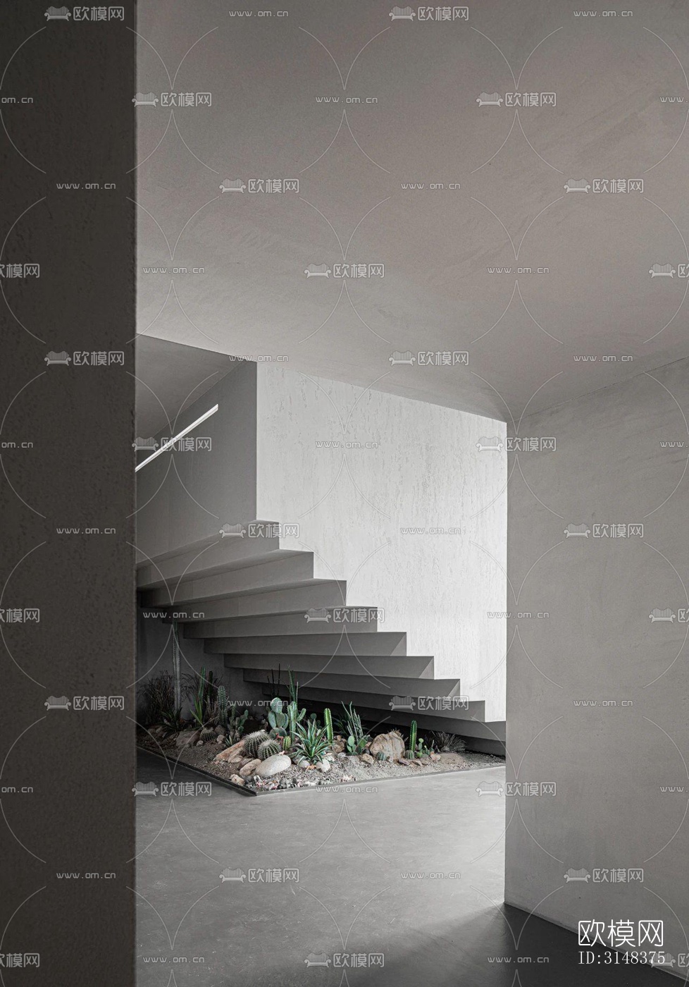 侘寂养生会所效果图下载（渲染图8）