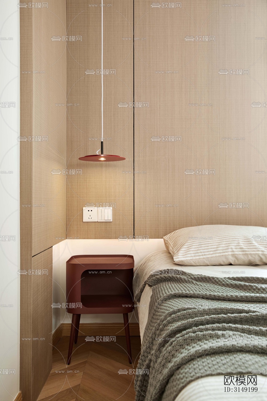 现代平层效果图下载（渲染图16）