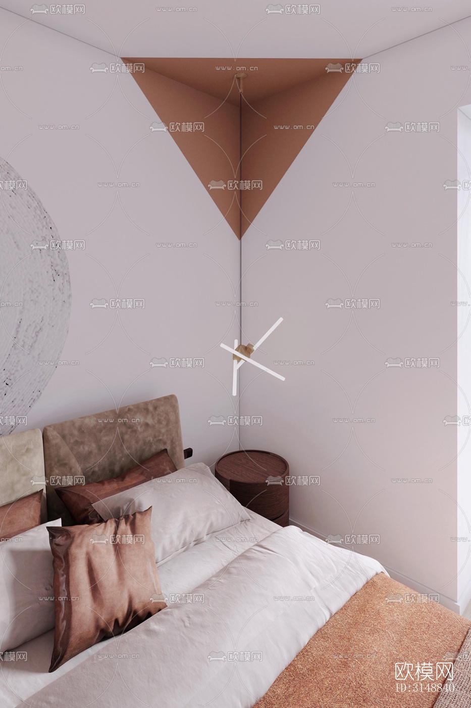 北欧平层效果图下载（渲染图7）