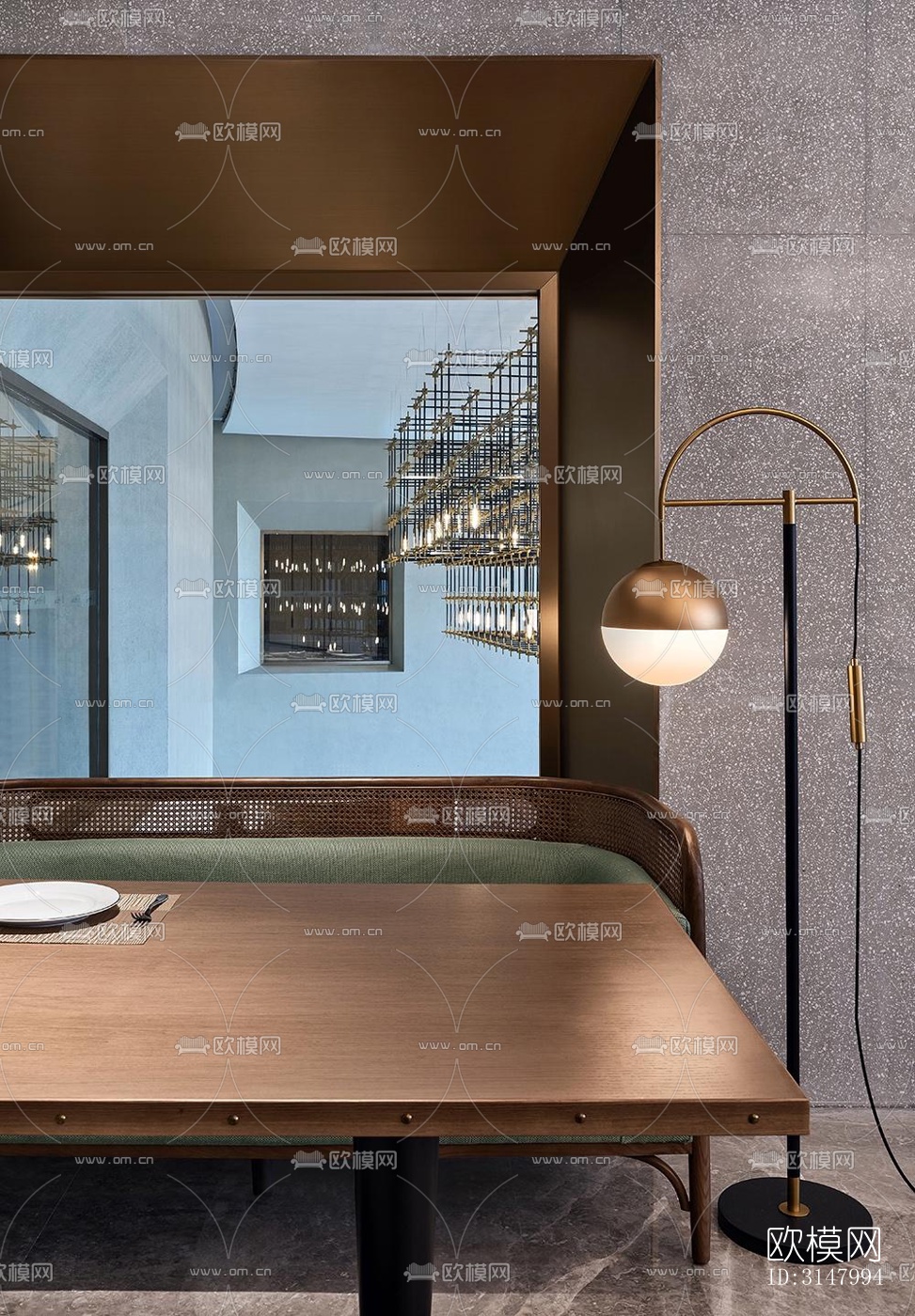 北欧酒店民宿效果图下载（渲染图15）