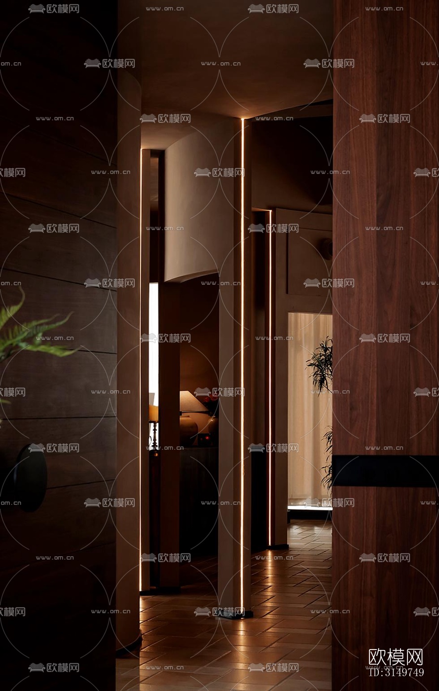 侘寂咖啡奶茶效果图下载（渲染图7）