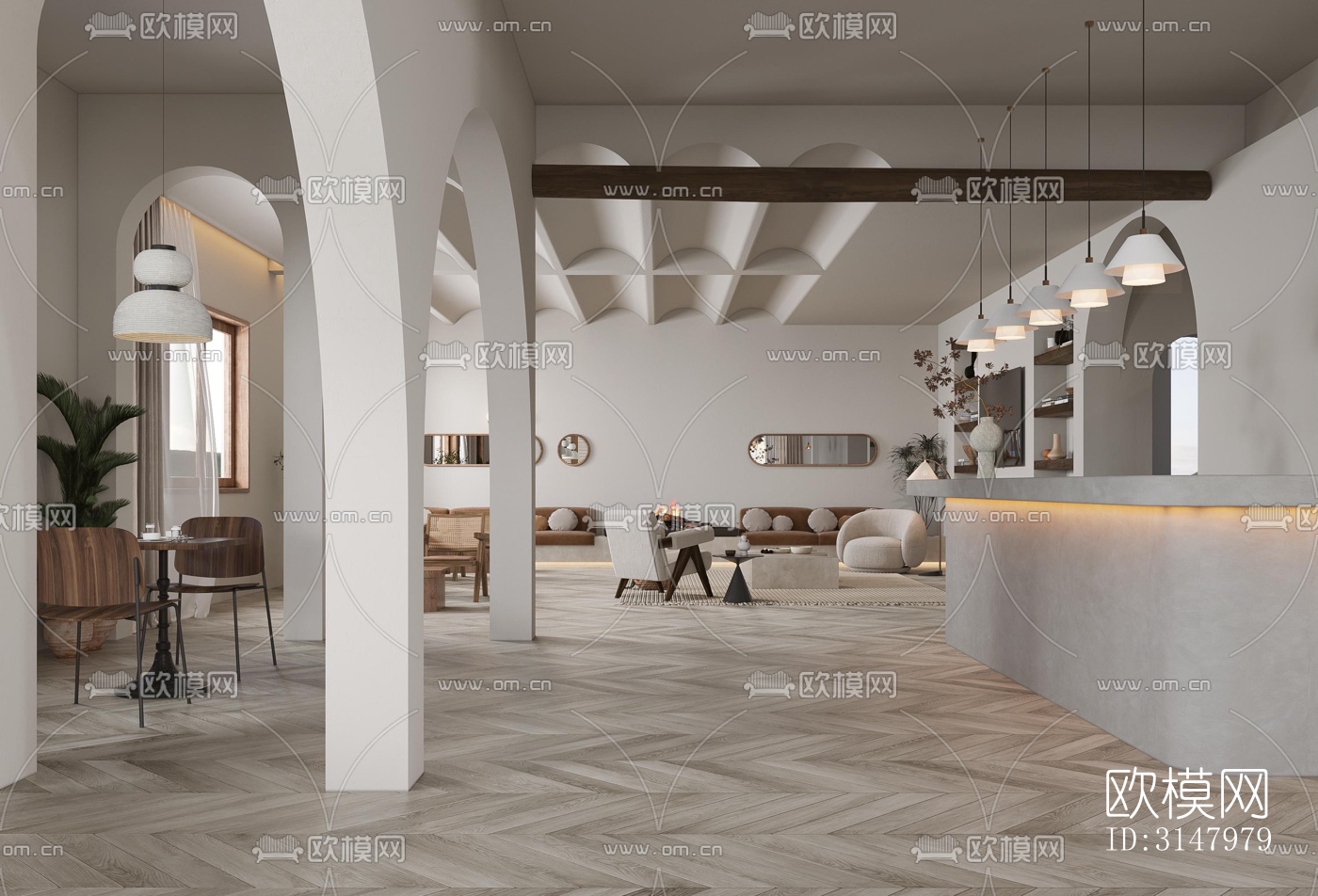 侘寂酒店民宿效果图下载（渲染图11）