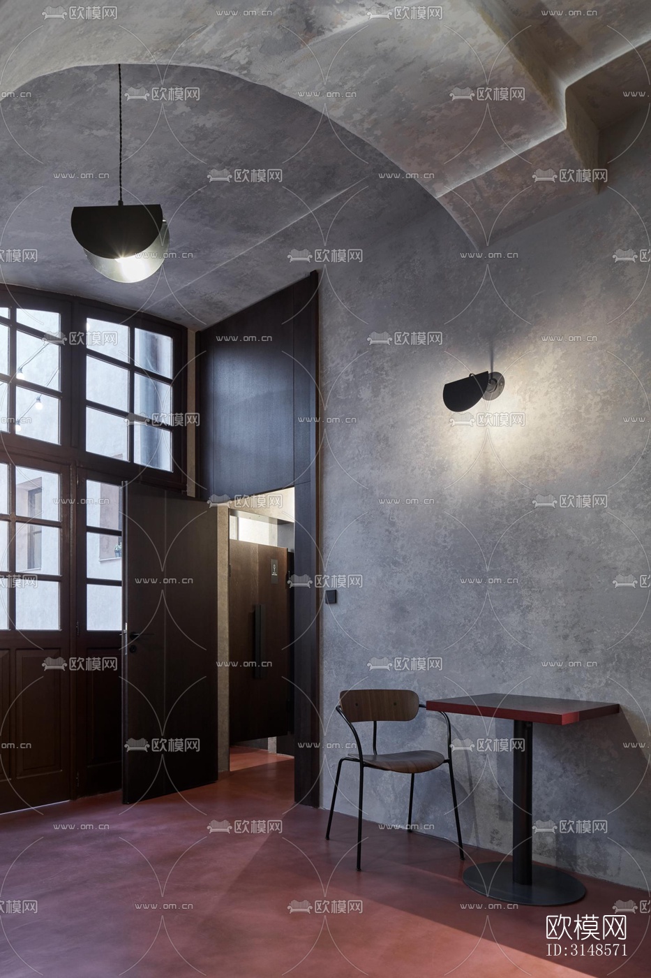 工业风酒吧效果图下载（渲染图12）