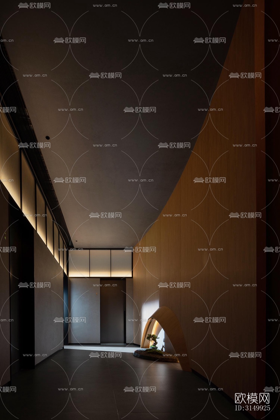 现代火锅烤肉效果图下载（渲染图12）