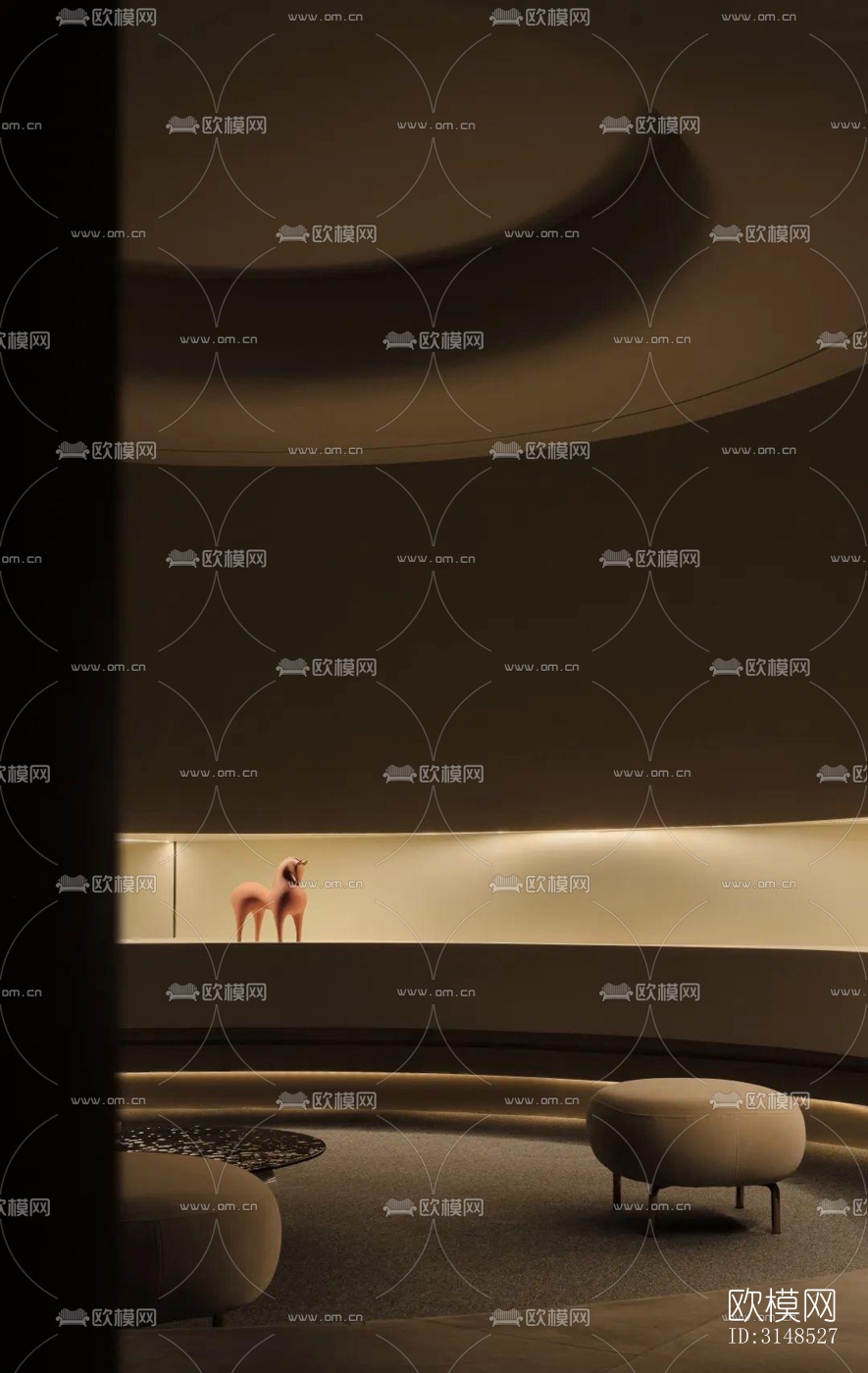 现代美容院效果图下载（渲染图6）