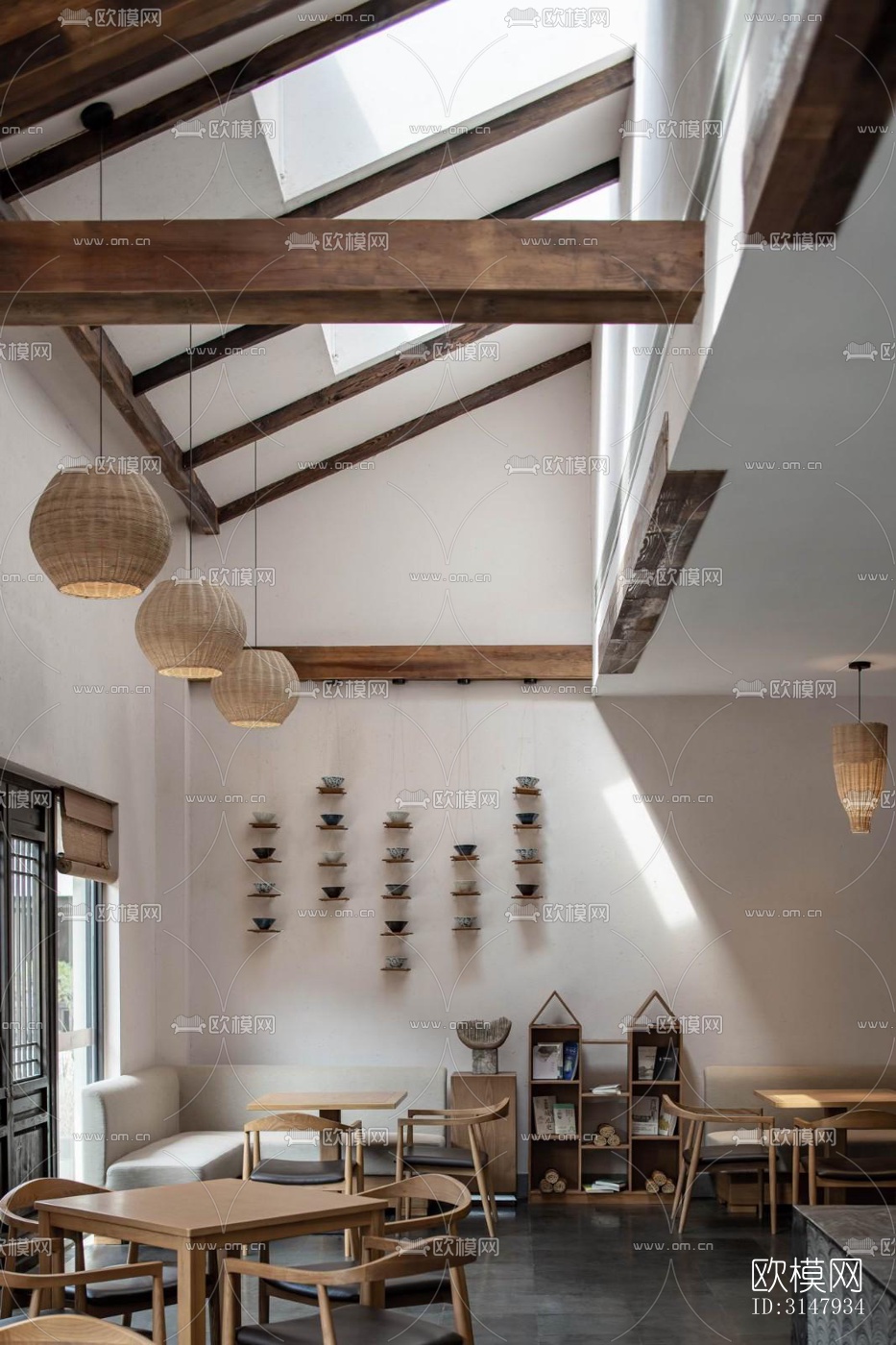 侘寂酒店民宿效果图下载（渲染图8）