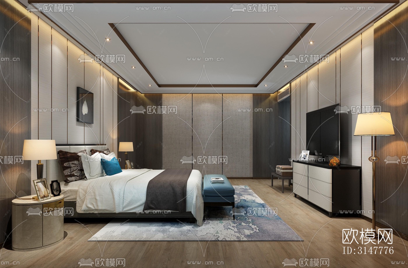 现代图书馆效果图下载（渲染图11）