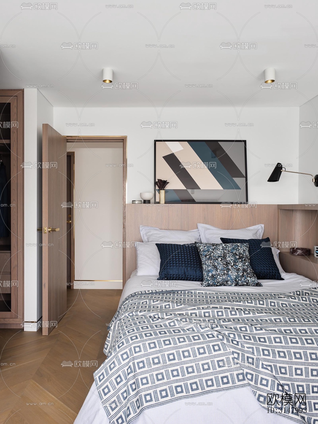 北欧酒店民宿效果图下载（渲染图18）