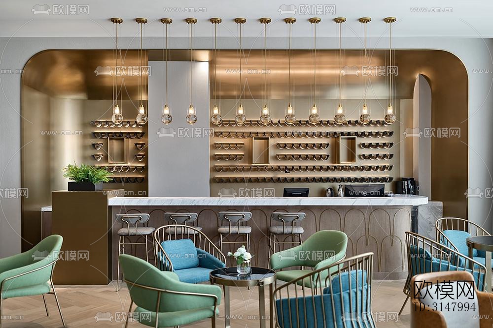 北欧酒店民宿效果图下载（渲染图9）