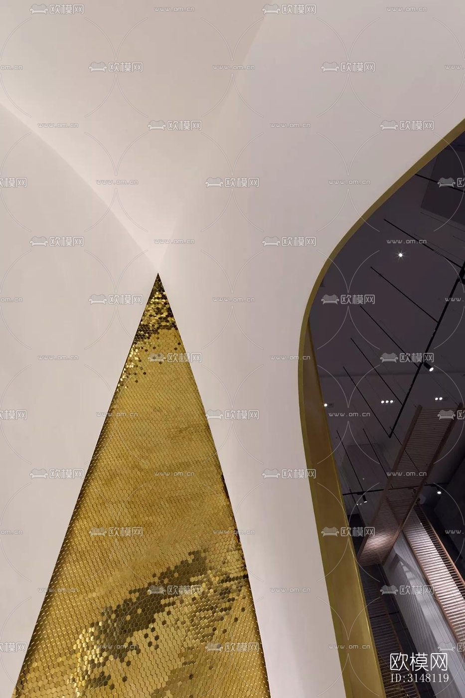 现代酒店民宿效果图下载（渲染图3）