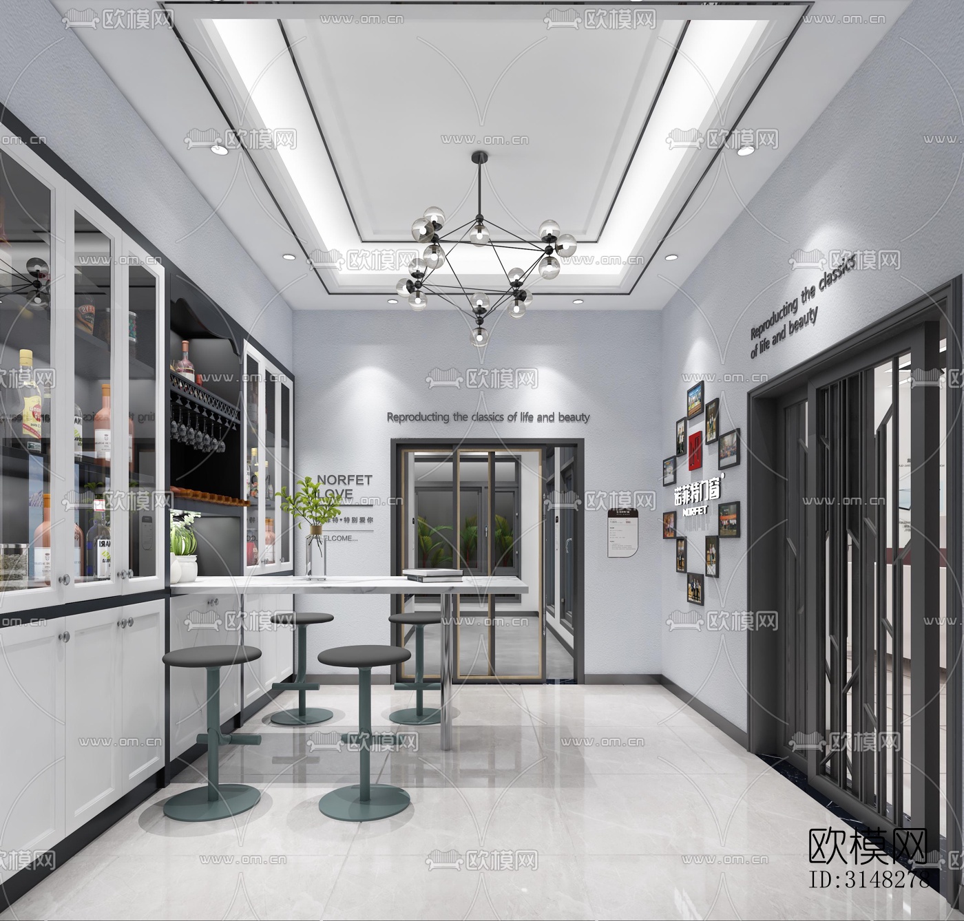 现代零售店铺效果图下载（渲染图4）