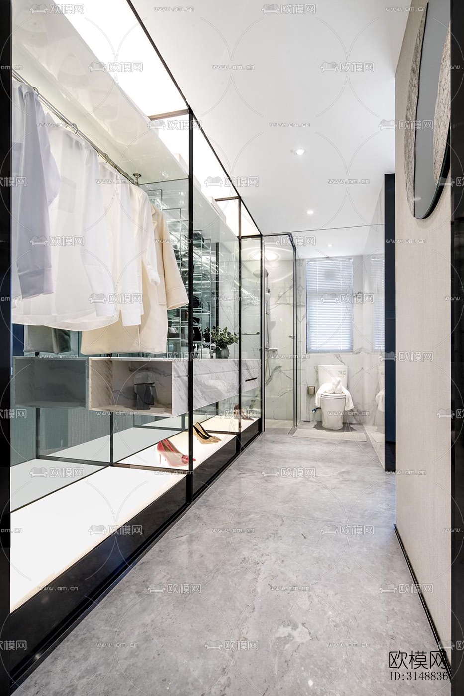 北欧平层效果图下载（渲染图10）