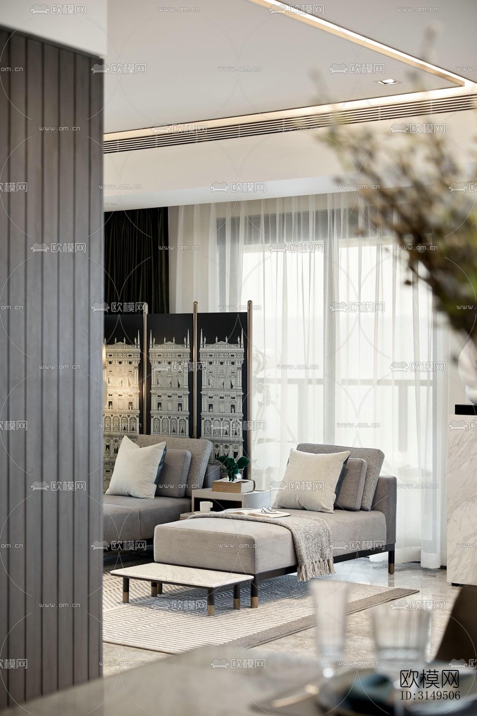 高级灰平层效果图下载（渲染图8）