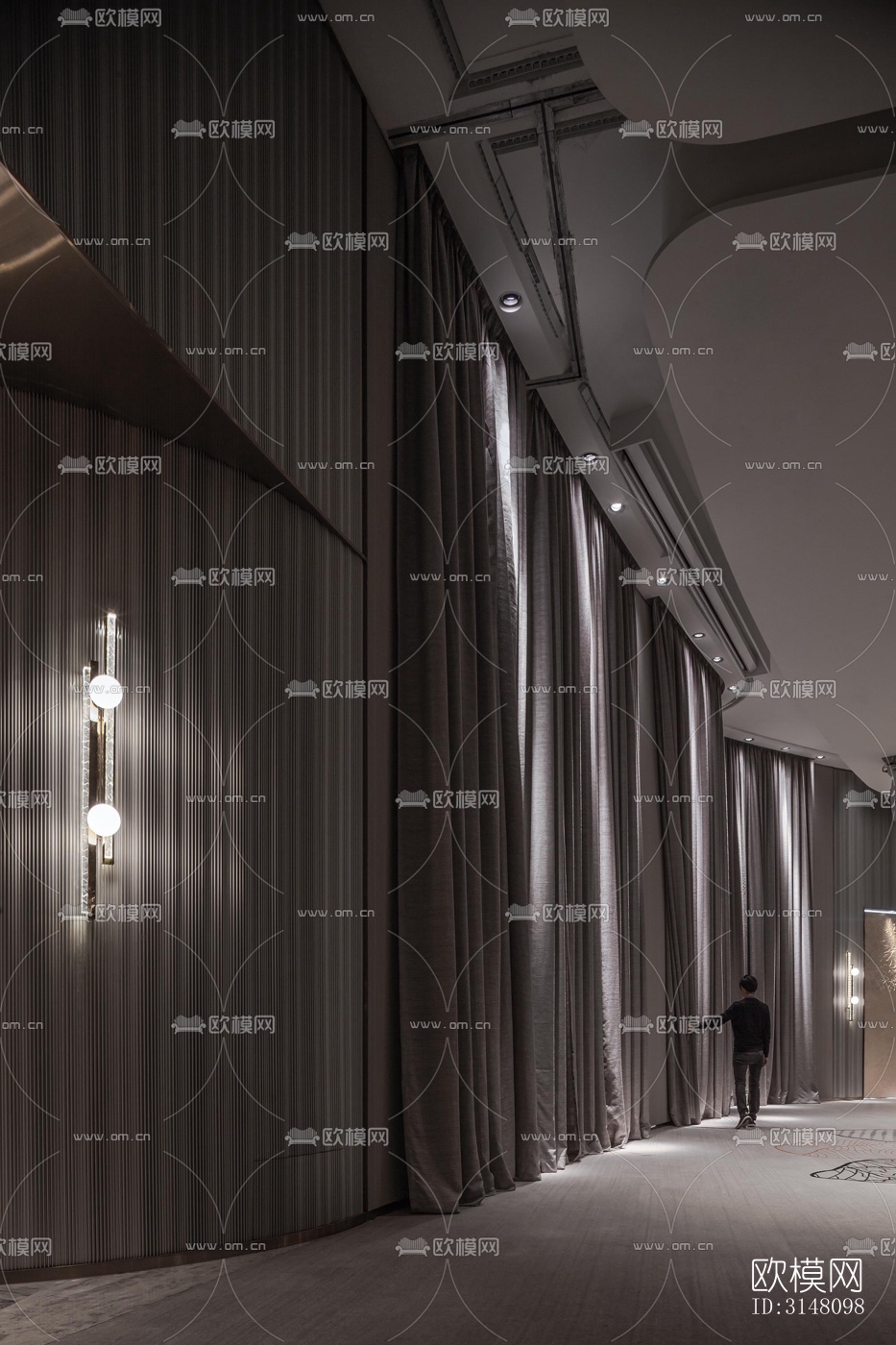 现代酒店民宿效果图下载（渲染图14）