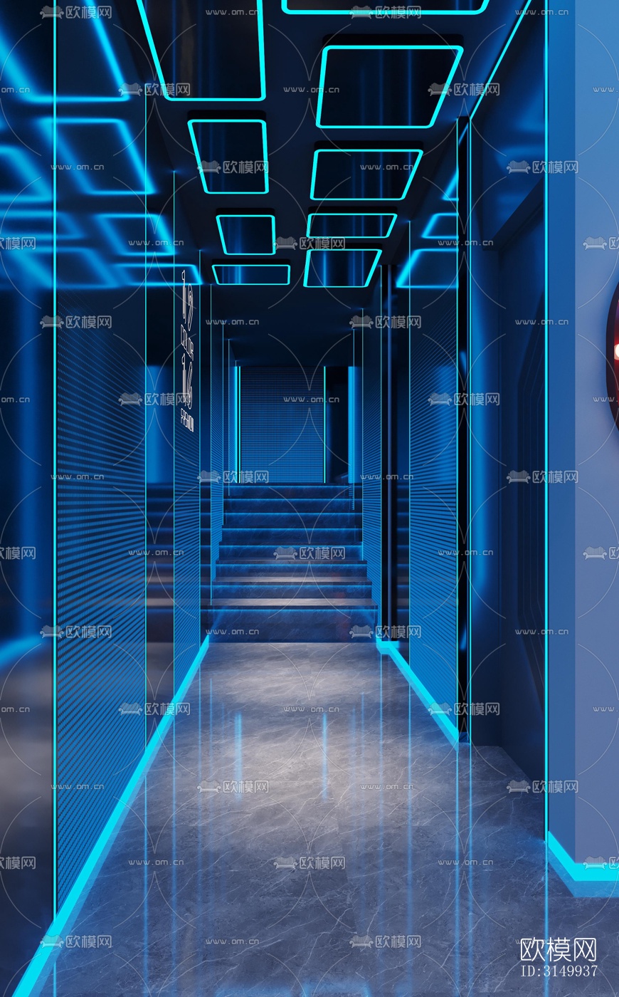 现代火锅烤肉效果图下载（渲染图12）