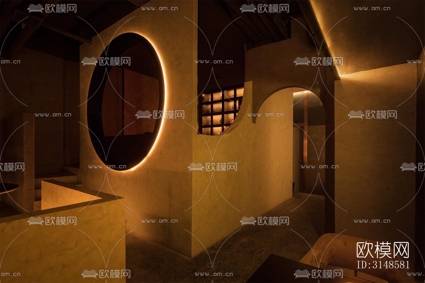 工业风酒吧效果图下载（渲染图6）