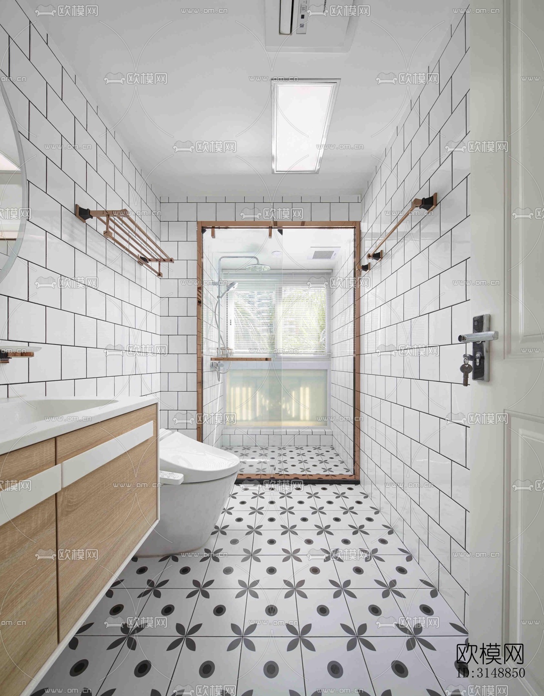 北欧平层效果图下载（渲染图16）