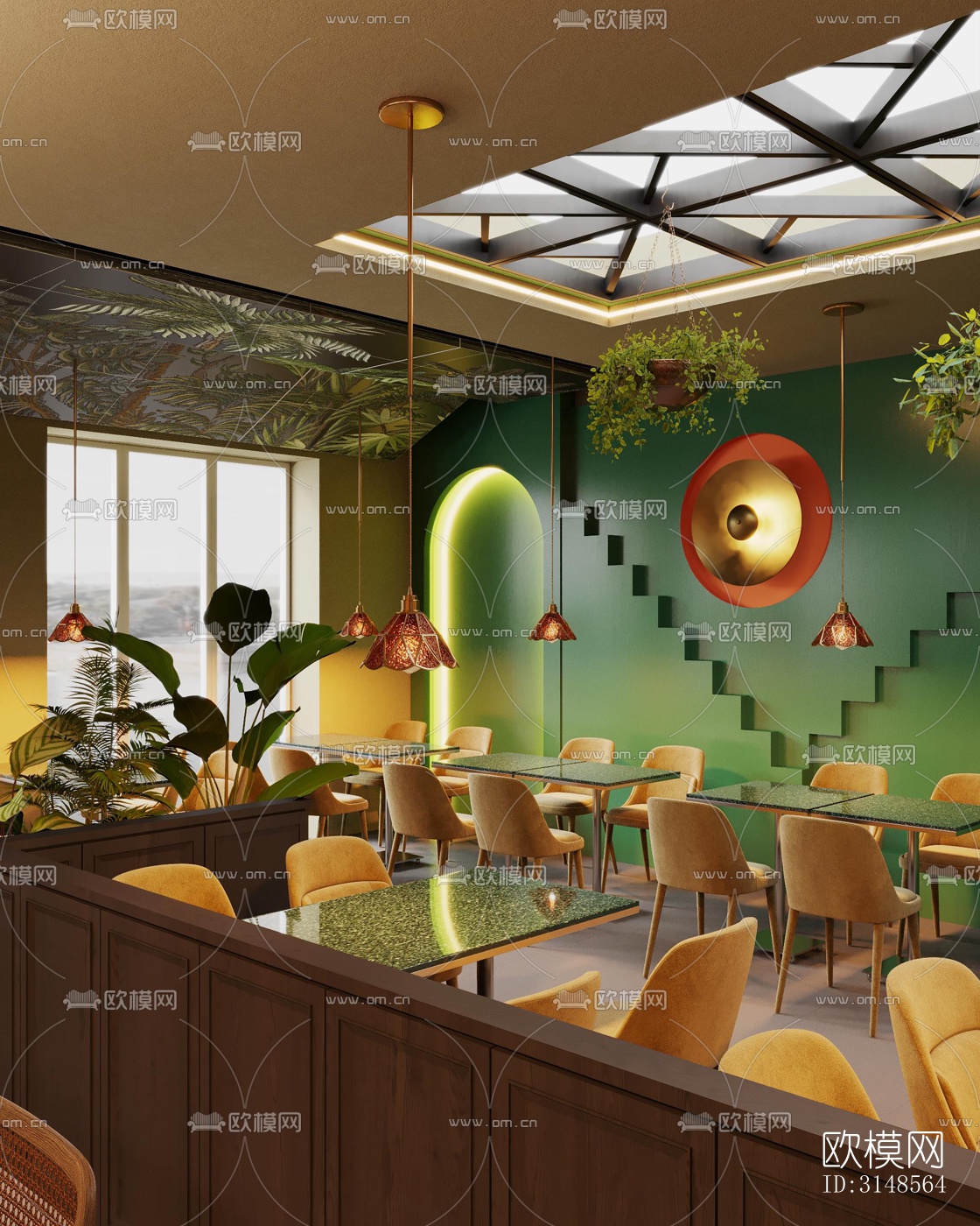 北欧酒吧效果图下载（渲染图4）