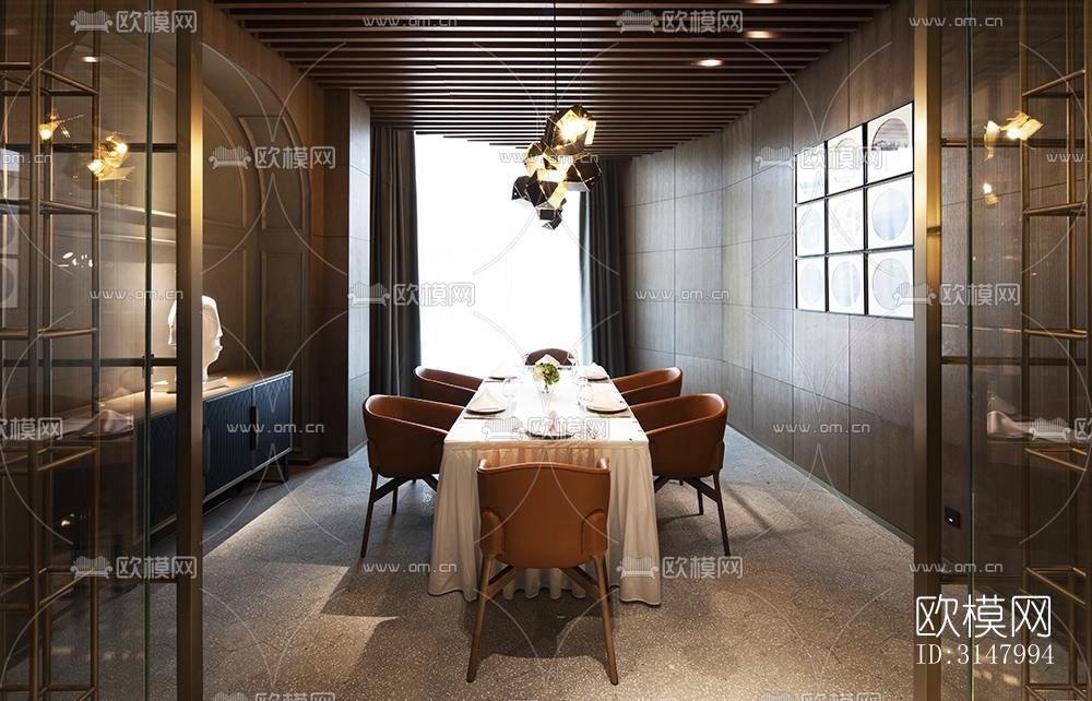 北欧酒店民宿效果图下载（渲染图16）