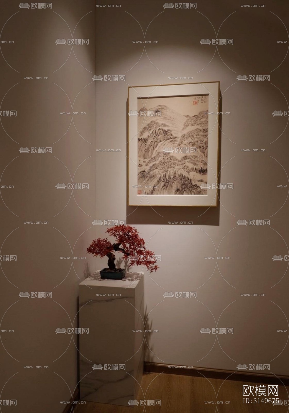 原木风健身房效果图下载（渲染图6）