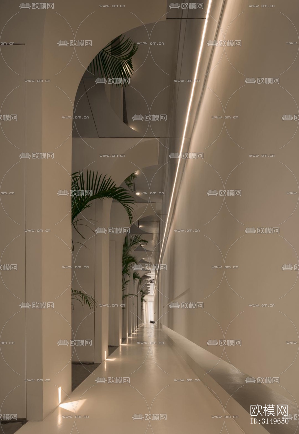 侘寂健身房效果图下载（渲染图9）