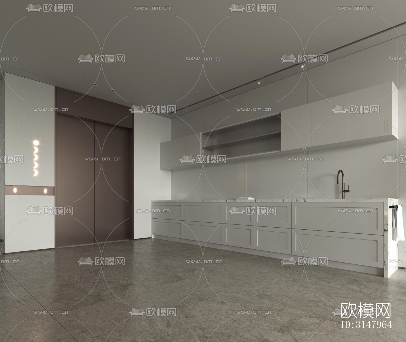 侘寂酒店民宿效果图下载（渲染图2）