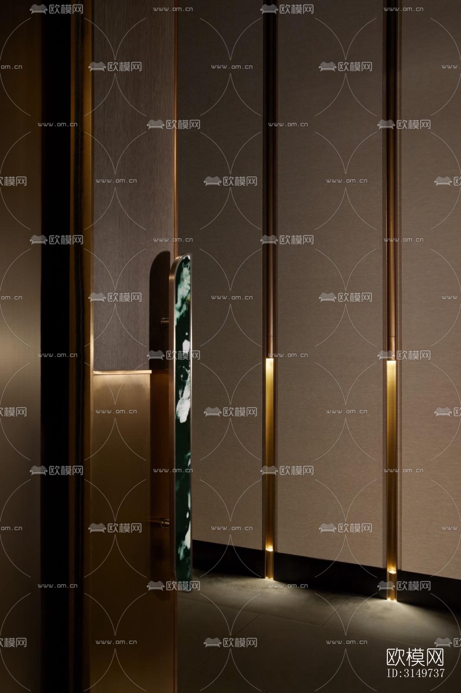 新中式中餐厅效果图下载（渲染图19）